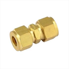 Straight Brass Tube Coupling