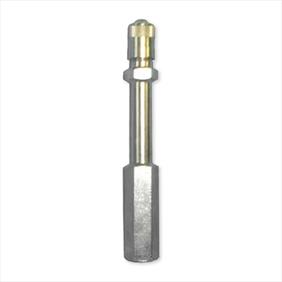 Tyre valve rigid extension