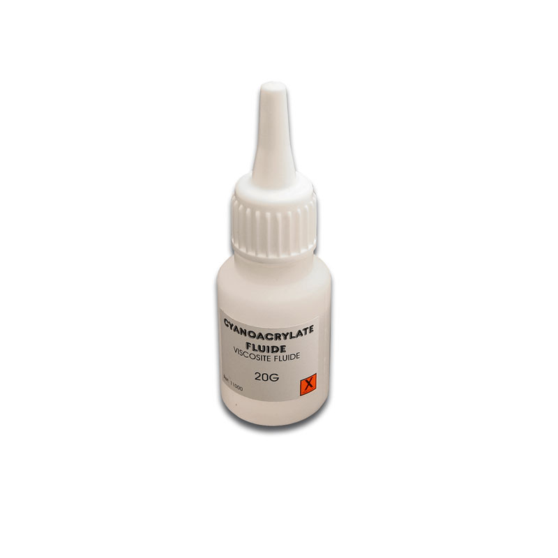 20g  Cyanoacrylate(Low Viscosity)40 cps viscosity rating ( Red Cap )