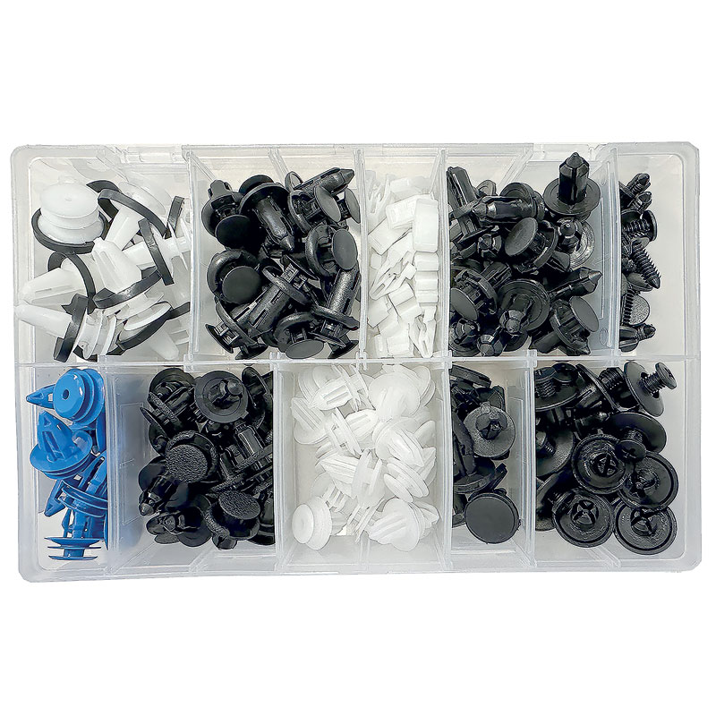 177 Pce. Assorted Tesla Trim Clips