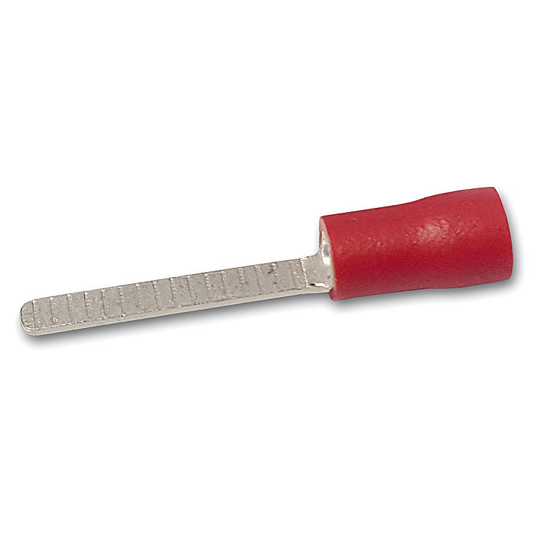 Red 2.3mm Male Blade Terminals Pk100