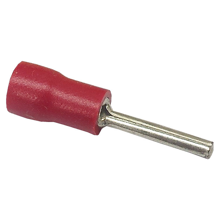 Red Pin 12mm Terminals Pk100