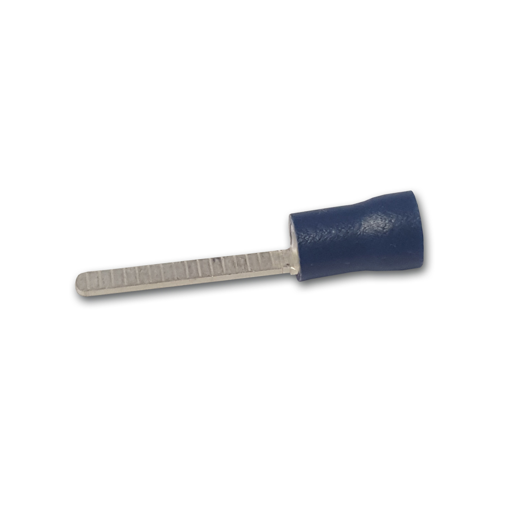 Blue 2.3mm Male Blade Terminals Pk100