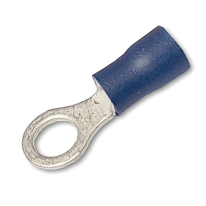 Blue Ring 3.2mm (6BA) Terminals Pk100