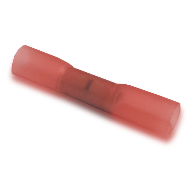 Red Adv-Lined H/Shk Butt Terminal Pk1000