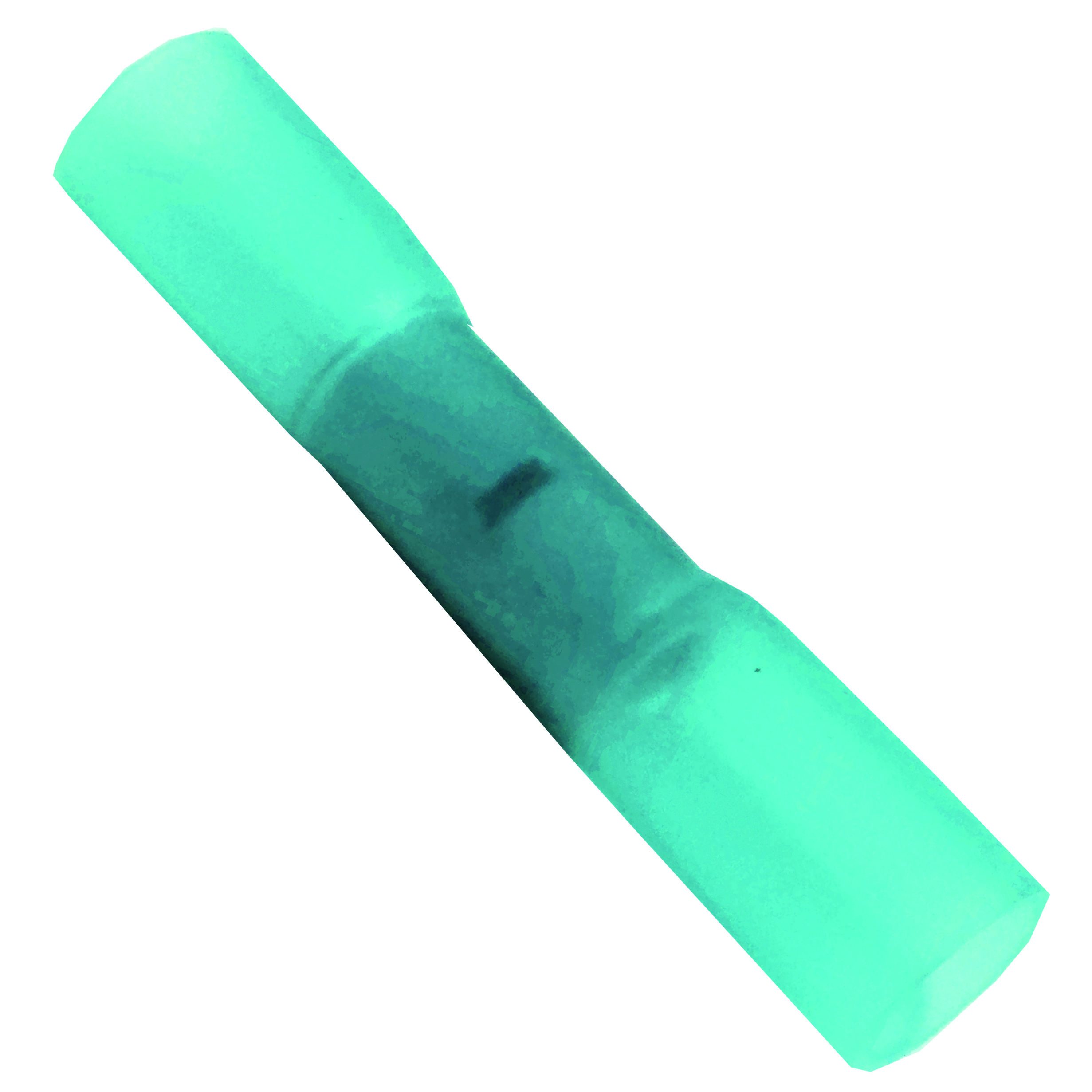 Blue Adv-Lined H/Shk Butt Terminal Pk25