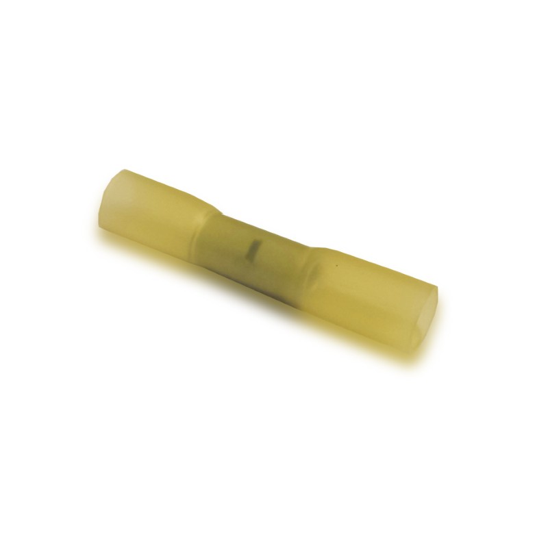 Mini Yellow Adv H/Shk Butt Terminal Pk1000