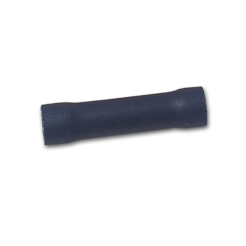 Blue 4.0mm Butt Connector Pk1000