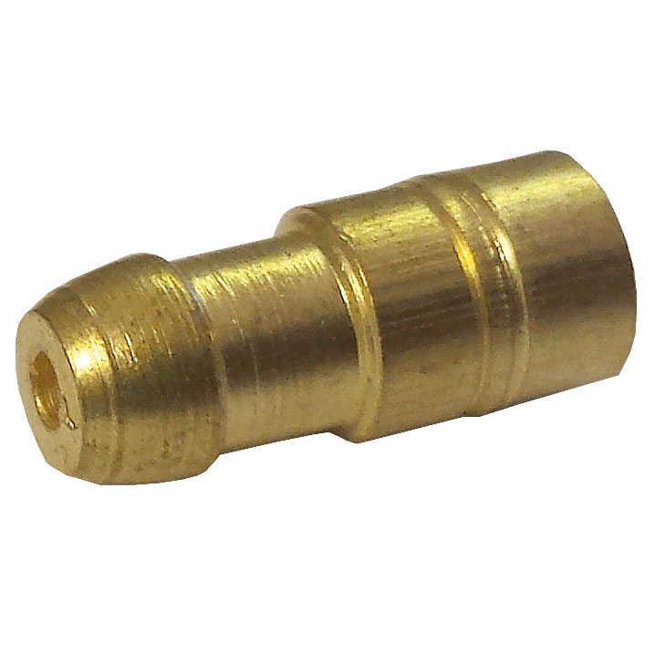 Brass Bullet Terminal 4.6mm 1.0mm2 Pk100