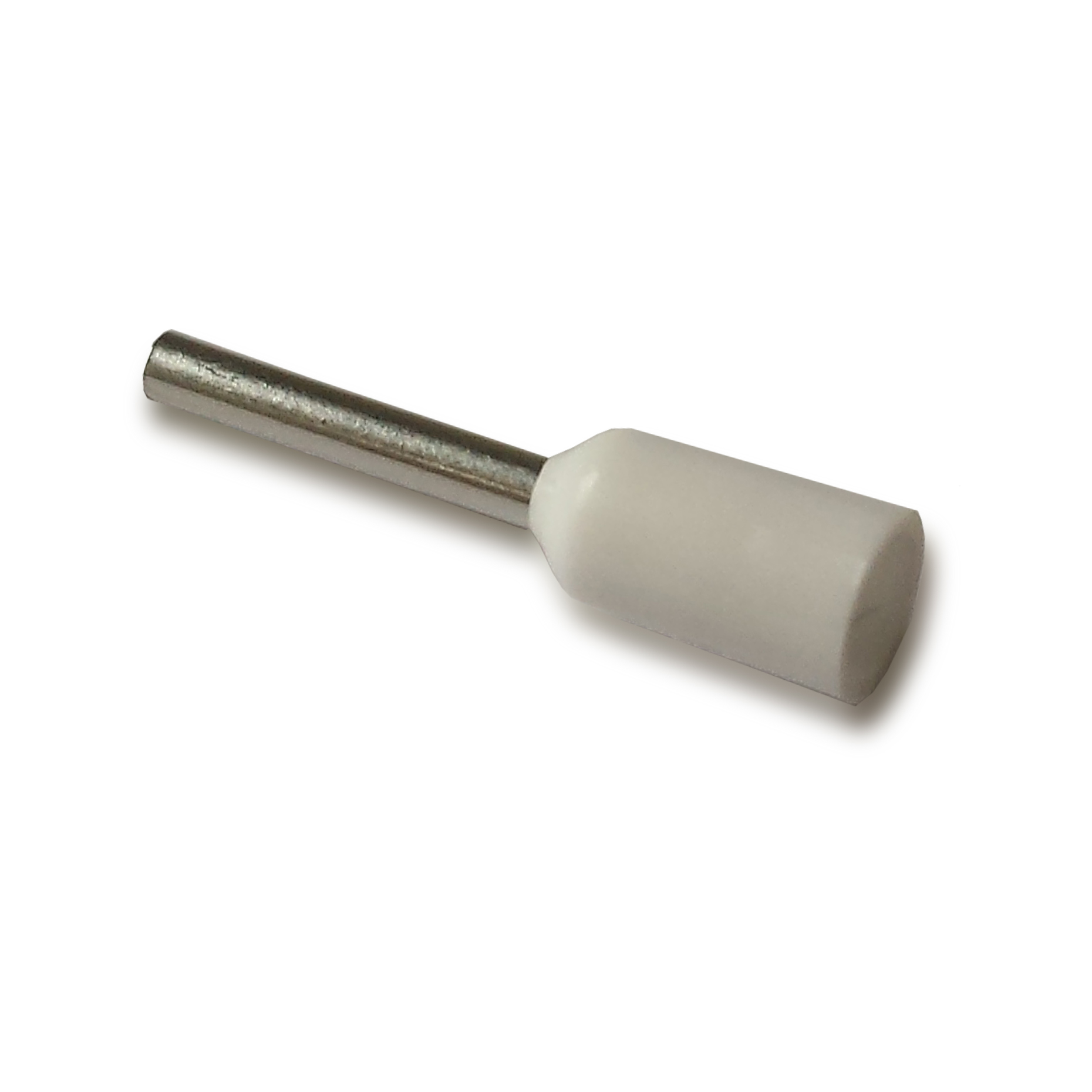 Sgl Cd/End Tnl 0.5mm2 x8.0mm White Pk100Single Cord End Terminal Ferrule x100