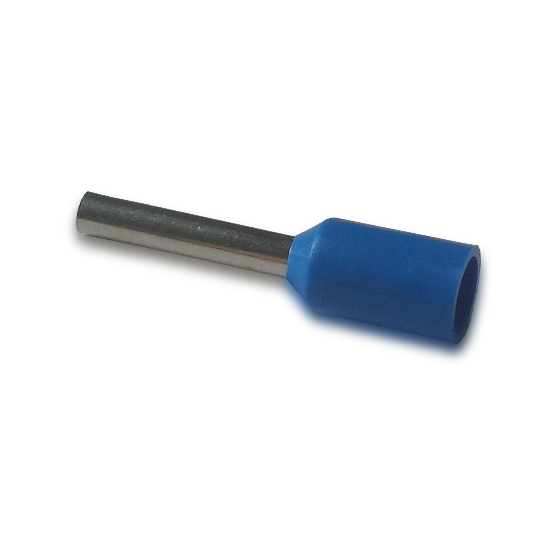 Sgl Cd/End Tnl 0.75mm2 x8.0mm Blue Pk100Single Cord End Terminal Ferrule x100