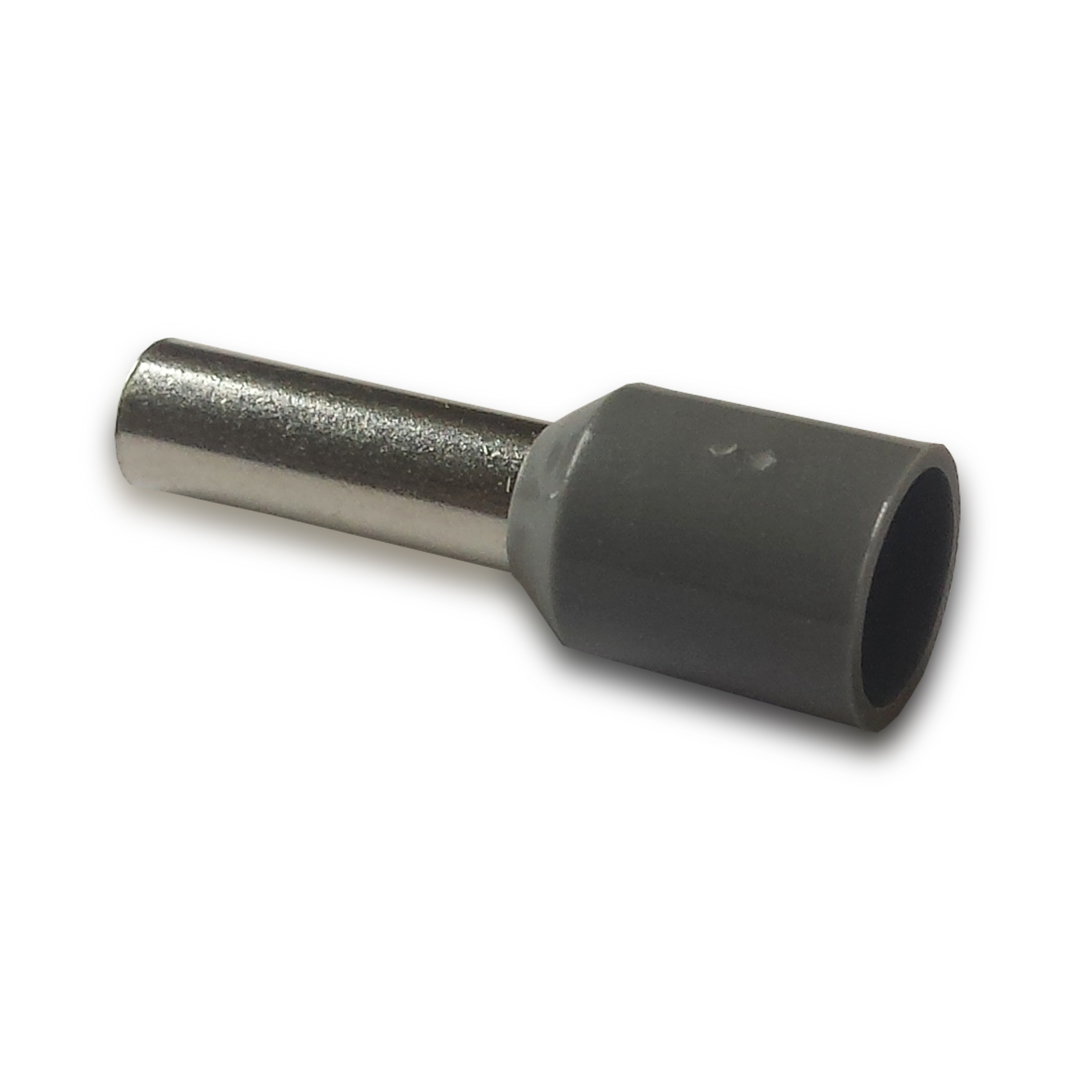 Sgl Cd/End Tnl 4.0mm2 x9.0mm Grey Pk100Single Cord End Terminal Ferrule x100
