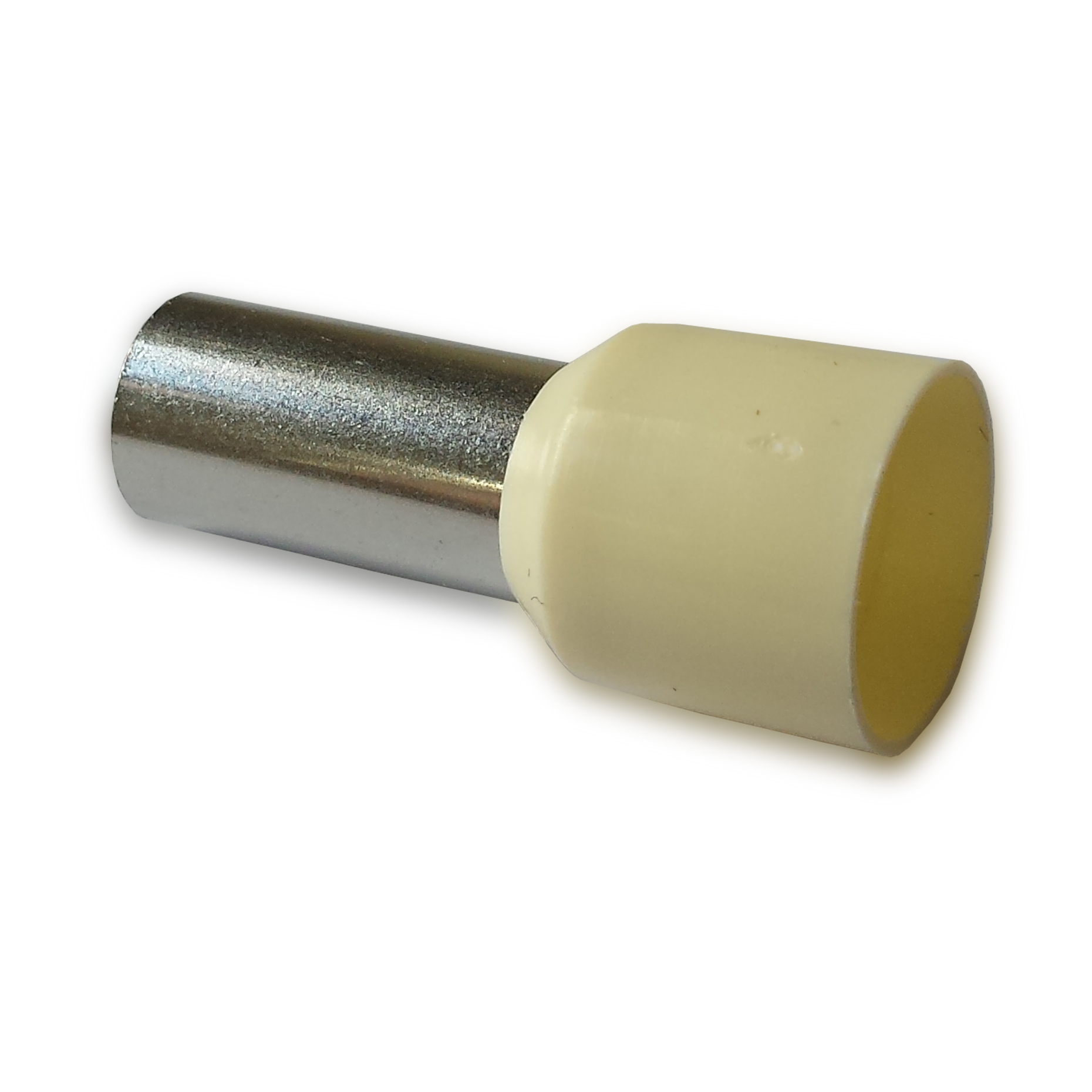 Sgl Cd/End Tnl 35.0mm2 x16.0mm Beige Pk100Single Cord End Terminal Ferrule x100