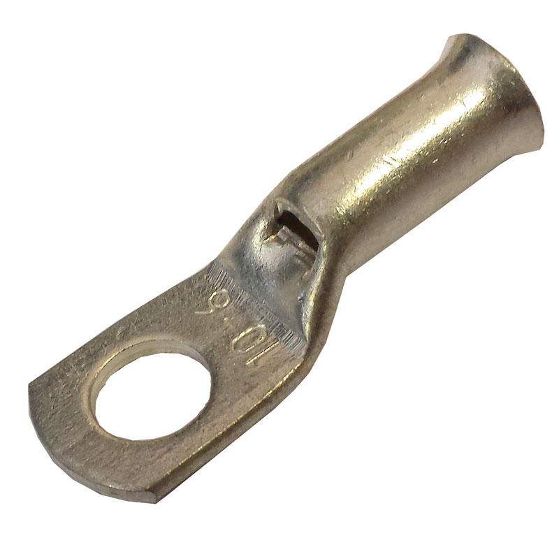 Copper Tube Terminal 10mm2 x 6mm Pk10