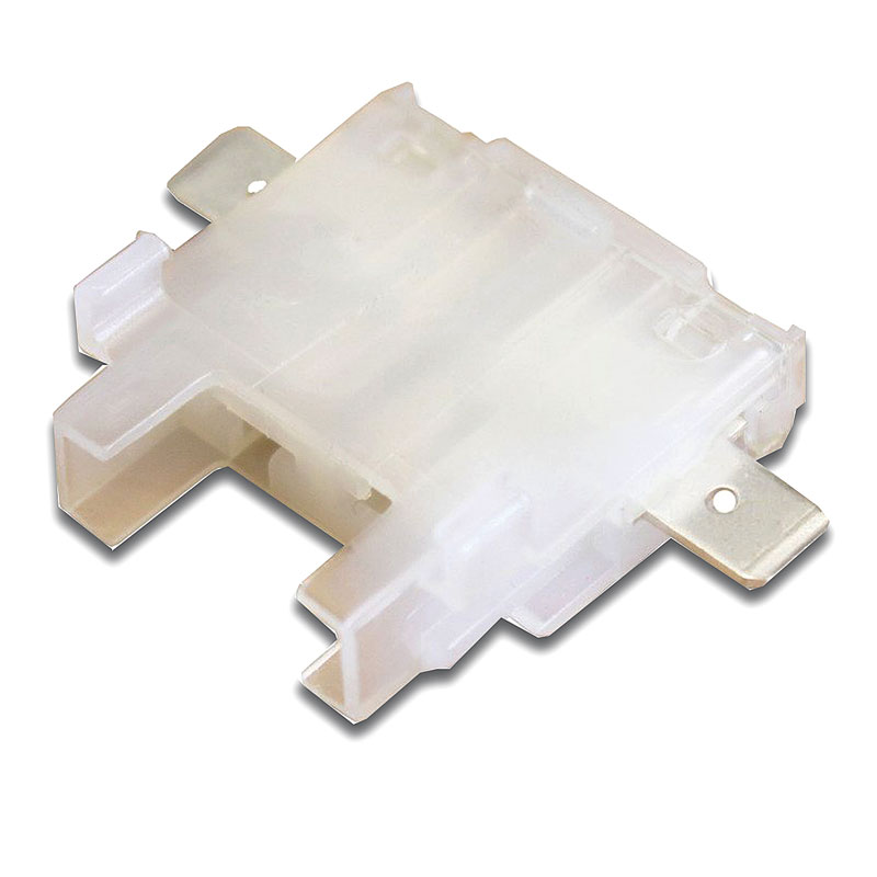 Standard Blade Fuse Holders-WHITE Pk10