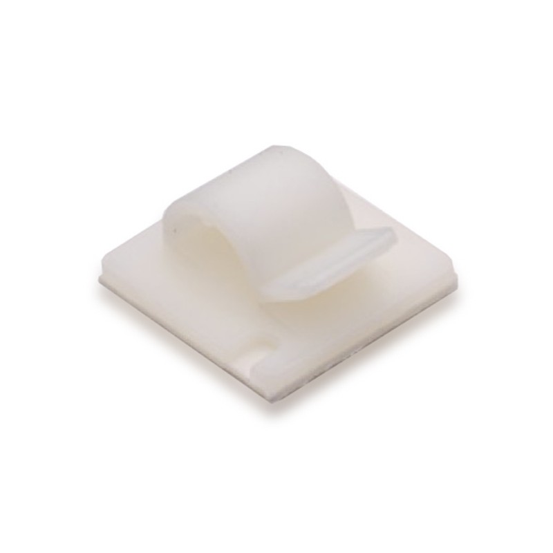 Self-Adhesive Cable Clip -10.0mm Hole Pk50