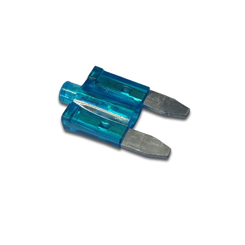LED Glo-Blow Mini Blade Fuse 15 Amp Pk2515 Amp - Blue /