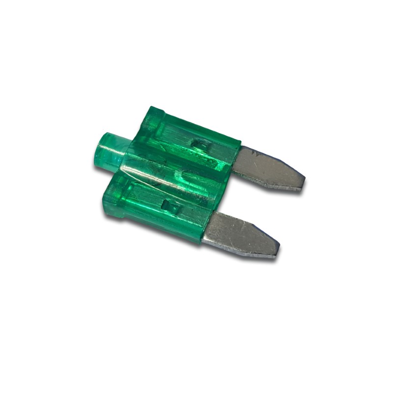 LED Glo-Blow Mini Blade Fuse 30 Amp Pk2530 Amp - Green /