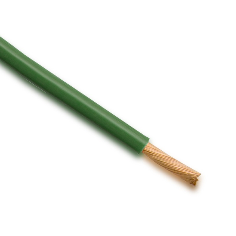 Green Single Core Auto Cable 28/0.30 50M28/0.30 | 17.5 Amp | 2mm2