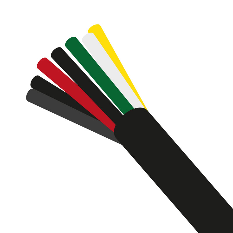 7 Core Thin Wall Auto Cable 7 x 1mm2 30M
