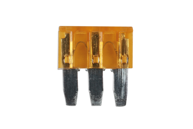 Micro 3 Blade Fuses - 10 Amp Pk25
