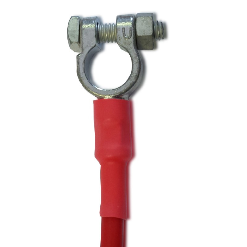 Bat Strt Cble 760mm ( 30in. ) 16mm2Red