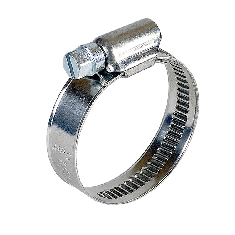 Stain/S Hose Clip  8-12mm x 9mm  Pk10Range: 8mm to 12mm / Band Width: 9mm