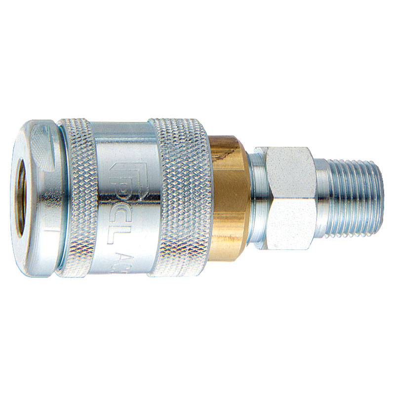 PCL 100 Series Male Coupling 3/8 BSP Pk13/8 BSP Male