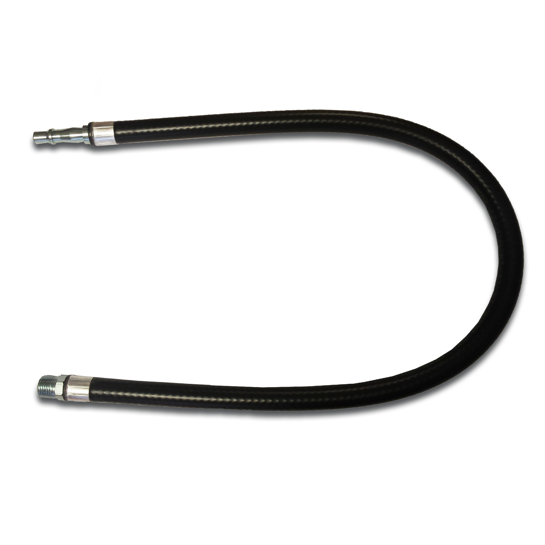 PCL Whip Hose 3/8 BSP x 17mm OD x 2ft Pk1