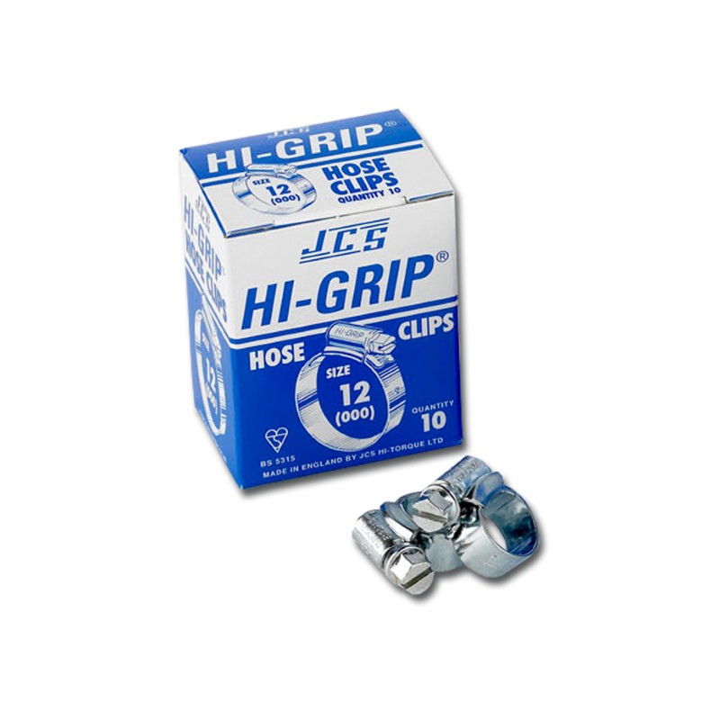 JCS HG Boxed MS Hose Clip ( 2A ) Pk1035.0mm to 50mm