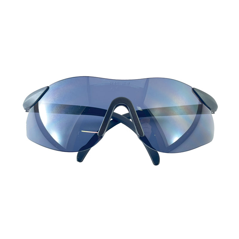 Wrap-Around Safety Spectacles Smoke 1prEN166:2001  Low Impact / Scratch Resistant