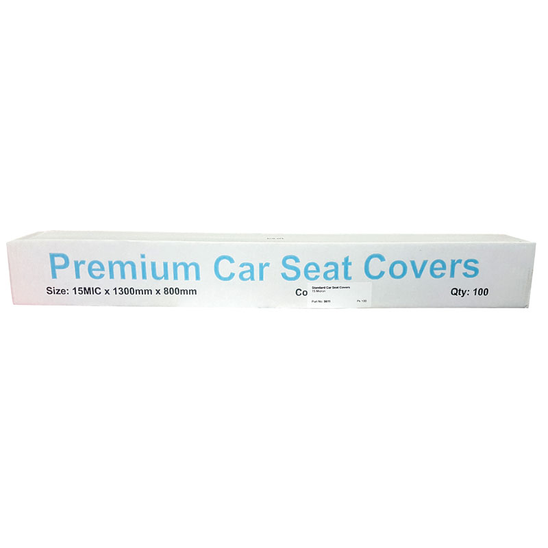 Premier Car Seat Covers 15 Micron Pk100