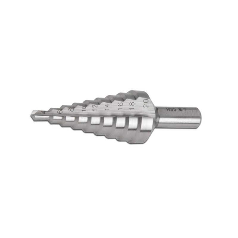 Step Drill 6 to 30mm Pk1Range: 6 to 30mm / Bright Steel