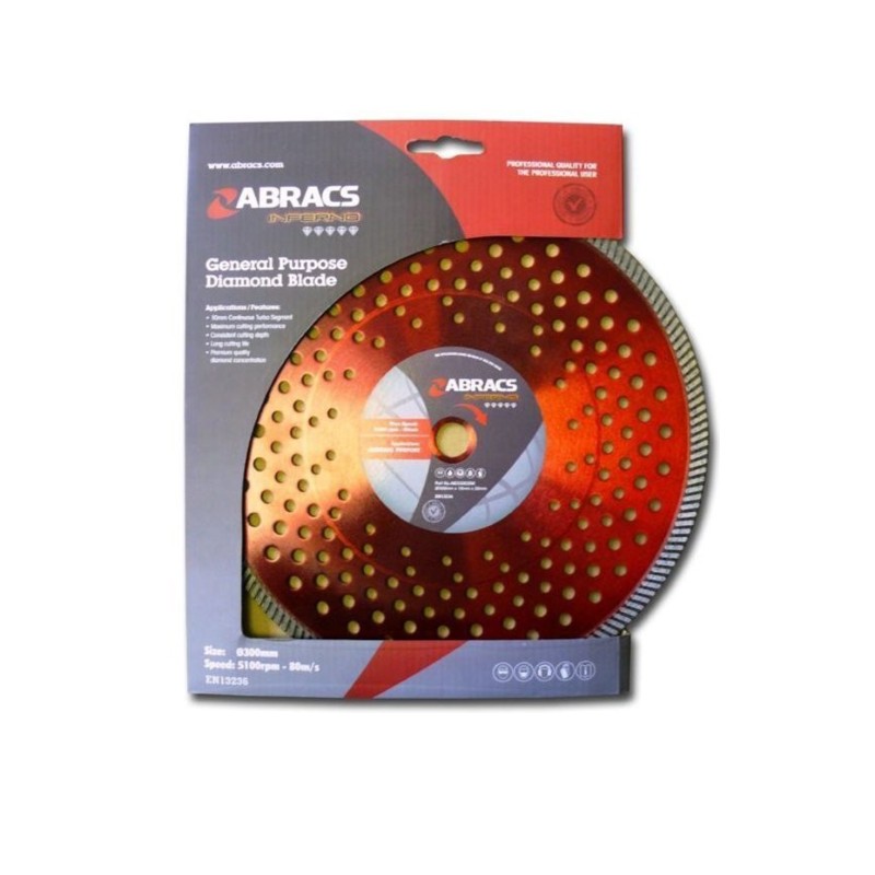 Diamond Cutting Blade 230 x 22mm Bore Pk1230mm x 22mm Bore / 230mm x 22mm Bore