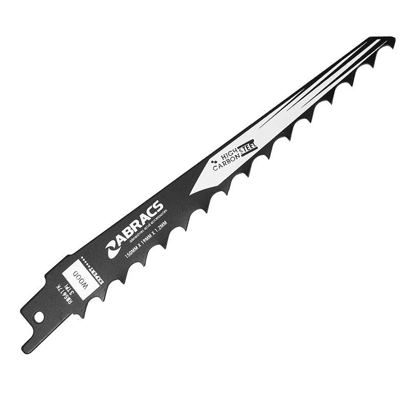 Recip Saw Blade - Wood 150mm 6TPI Pk5150mm x 6TPI / 150mm x 6TPI