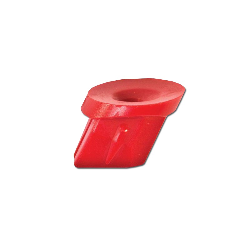 Audi/VW Red Trim Clip Pk5017mm x 9mm x 11mm Stem Diam.