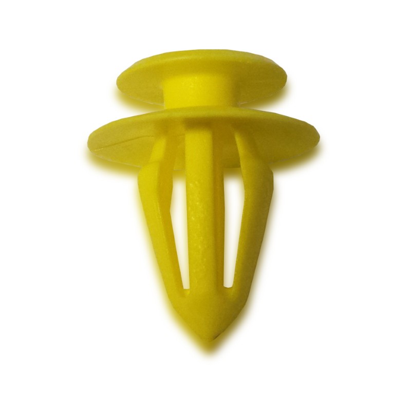Audi/VW Yellow Door Panel Clip Pk2017mm x 18mm x 8mm Stem Diam.