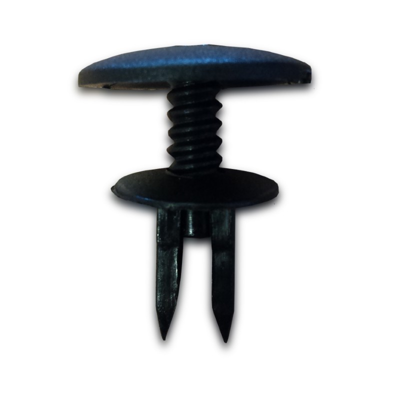 Audi/VW Black Screw Rivet Pk2023.5mm x 15mm x 6mm Stem Diam.