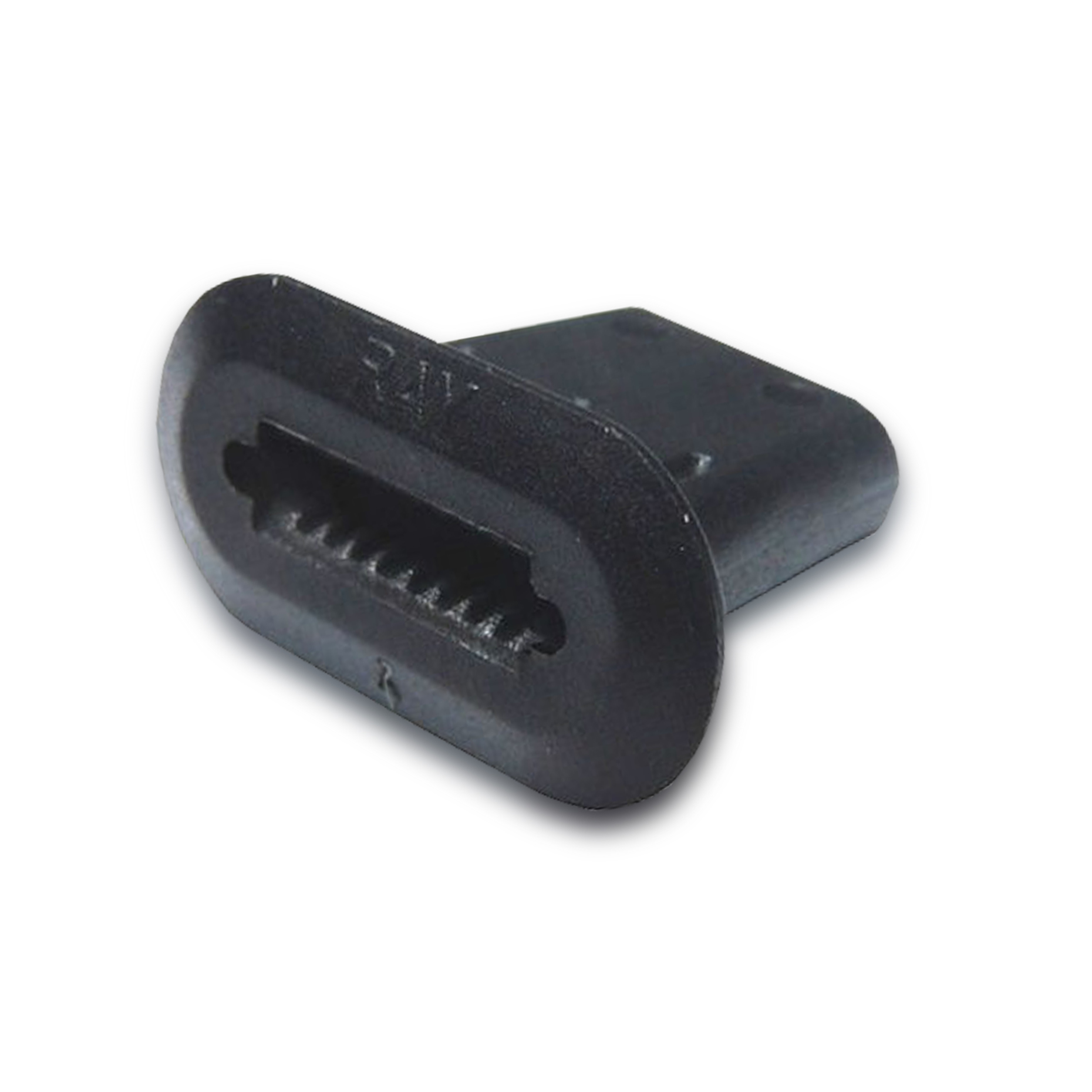 BMW Black Oval Lock Nut Pk5021mm x 15mm x 15mm Stem Diam.