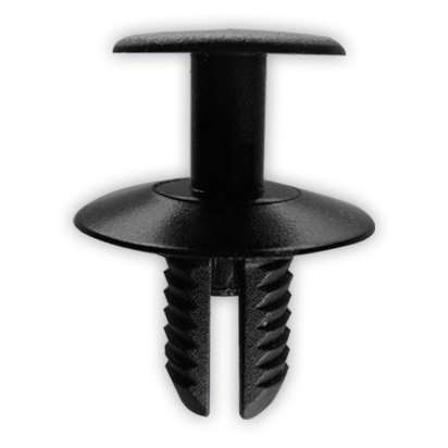 BMW i3 Black Push Rivet Pk5020mm x 14mm x 8mm Stem Diam.