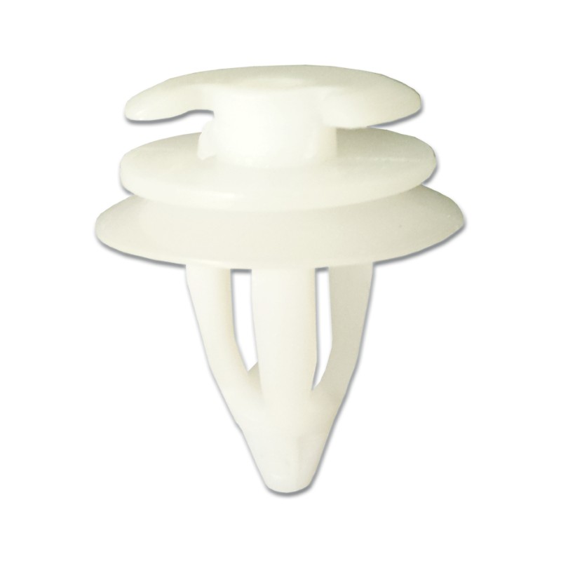 BMW White Door Trim Clip Pk5018mm x 14mm x 8mm Stem Diam.