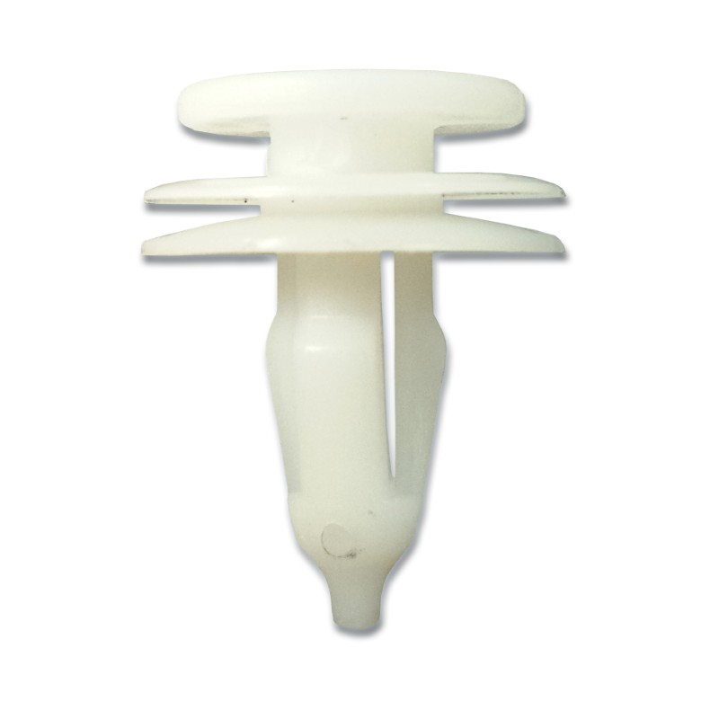 Chrysler White Panel Clip Pk5018mm x 12mm x 8mm Stem Diam.