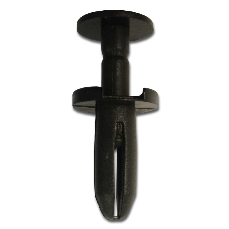 Chrysler Black Push Rivet Pk2017mm x 23mm x 8mm Stem Diam.
