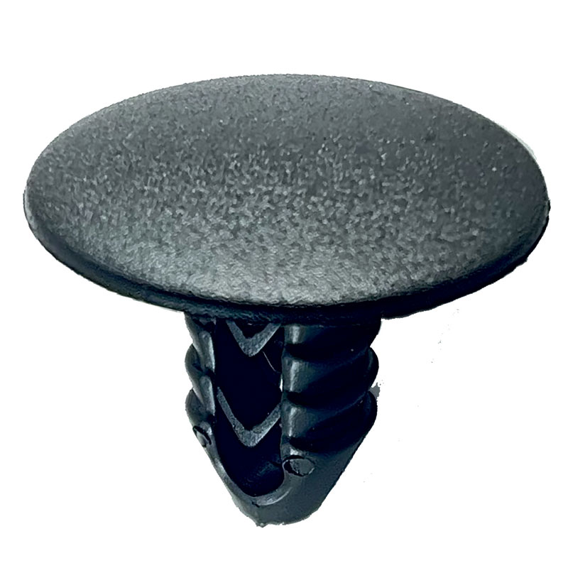 Alfa / Fiat Black Trim Button Pk5024mm x 17mm x 8mm Stem Diam.