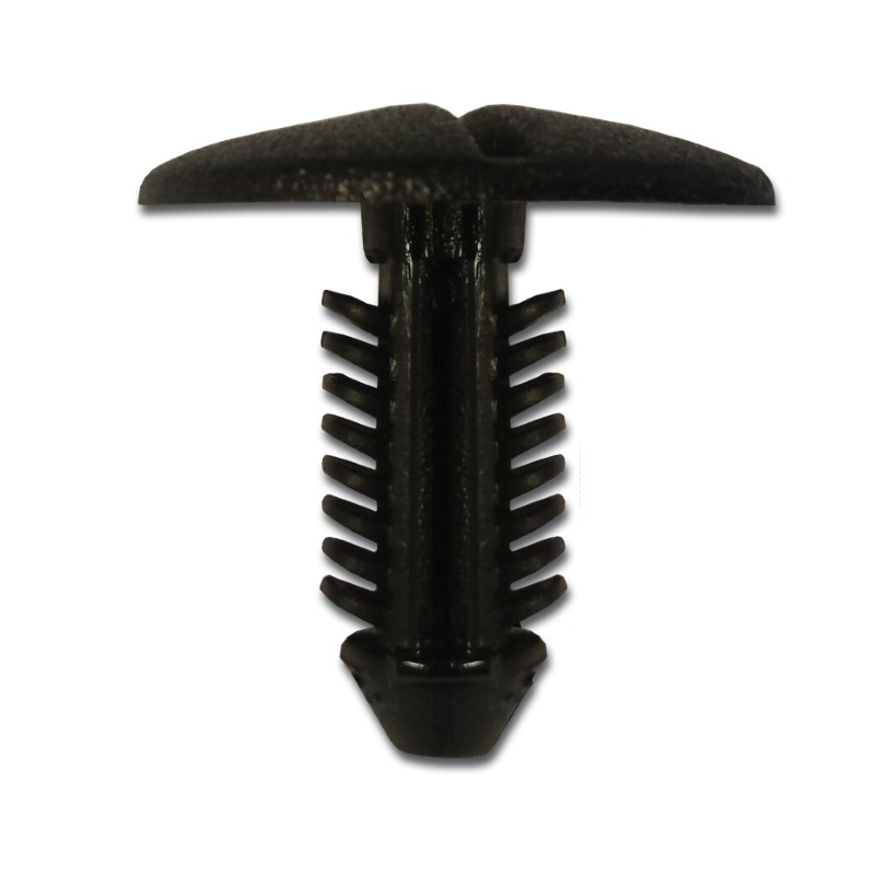 Peugeot/Citroen Black Trim Button Pk5020mm x 17.5mm x 6mm Stem Diam.