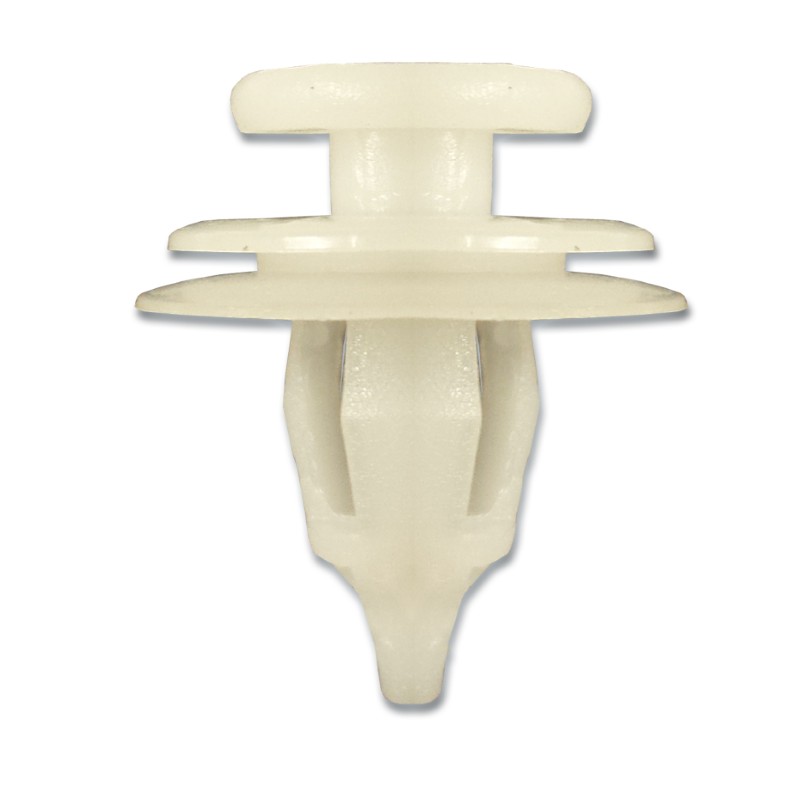 Peugeot/Citroen White Panel Clip Pk5020mm x 12mm x 8mm Stem Diam.