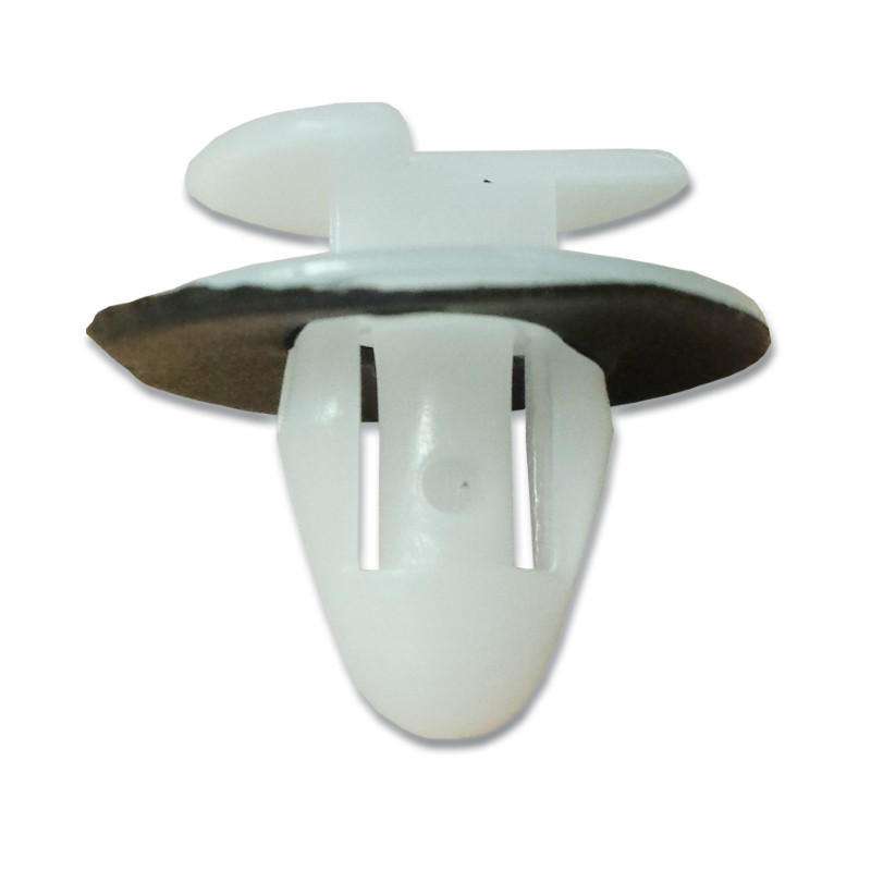Renault White Panel Clip Pk5017mm x 10mm x 8mm Stem Diam.