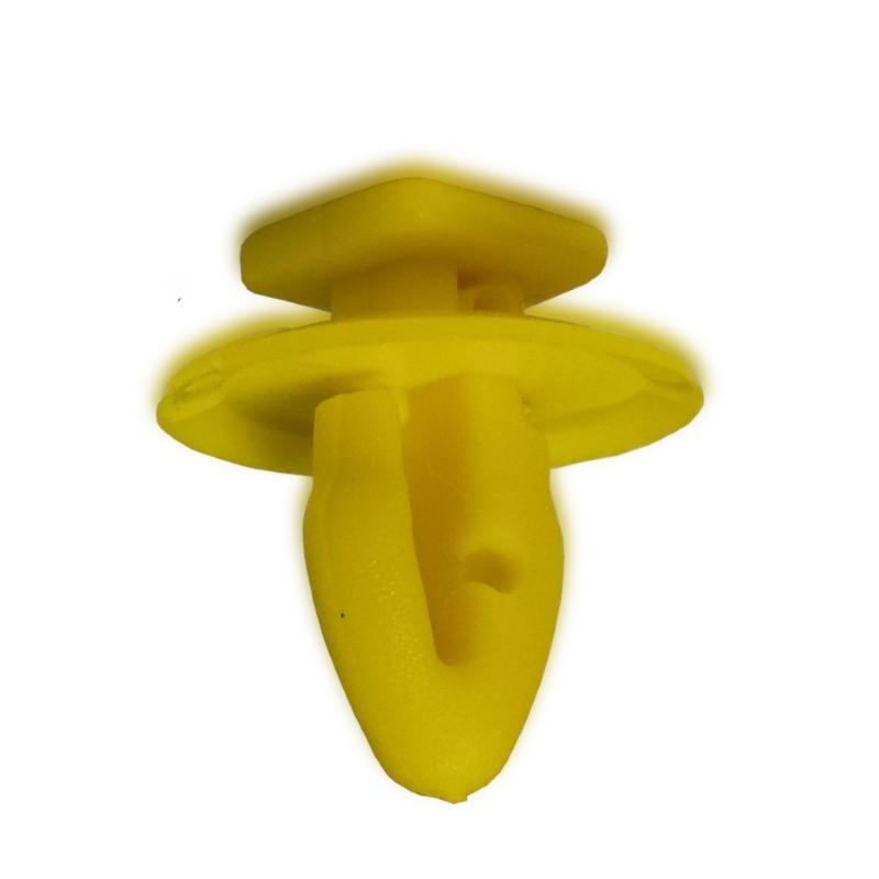 Diahatsu & Fiat Yellow Bumper Clip Pk2015mm x 11mm x 7mm Stem Diam.