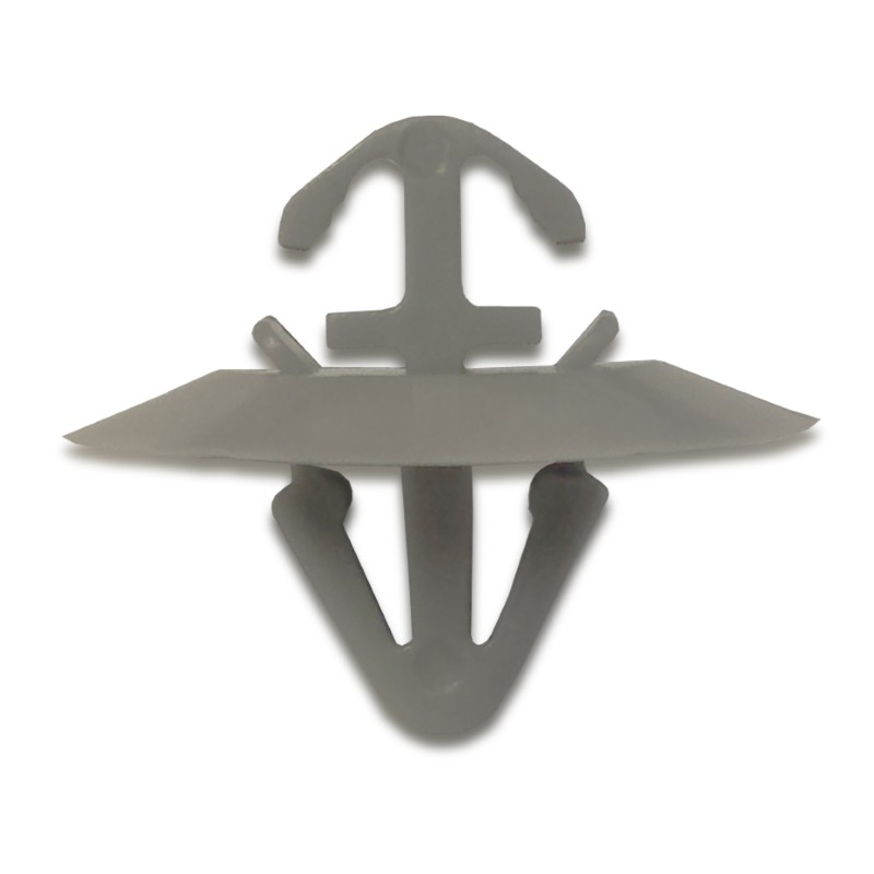 Fiat Grey Moulding Clip Pk5020mm x 8mm x 8mm Stem Diam.