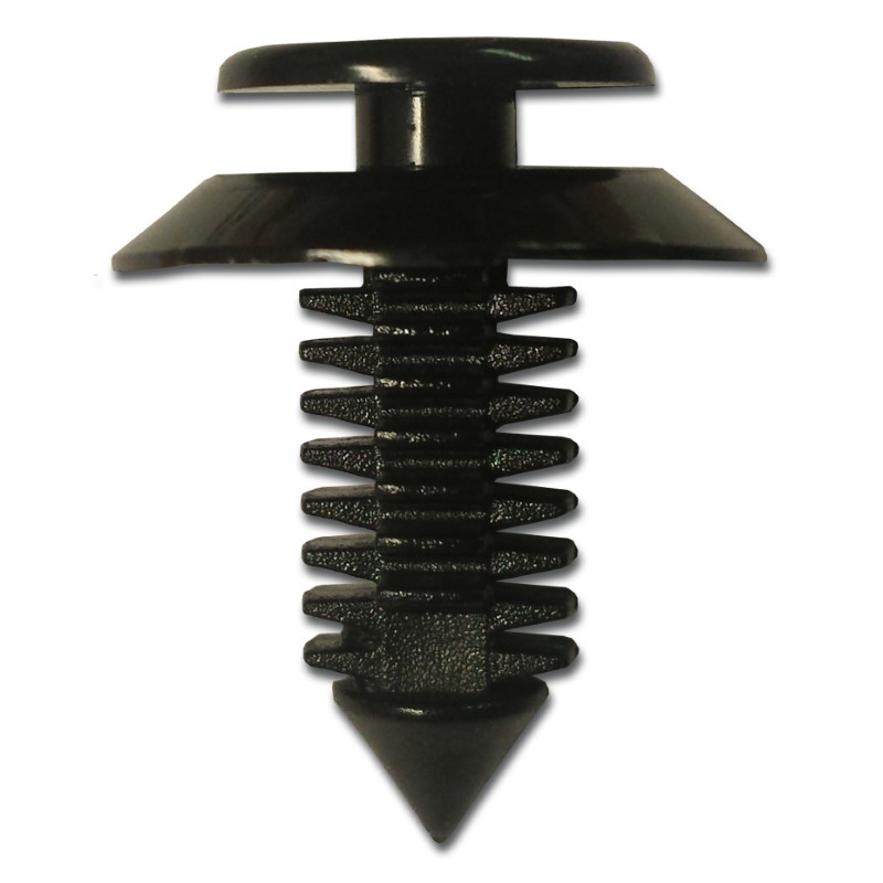 Ford Black Door Panel Clip Pk5019mm x 18mm x 6.5mm Stem Diam.